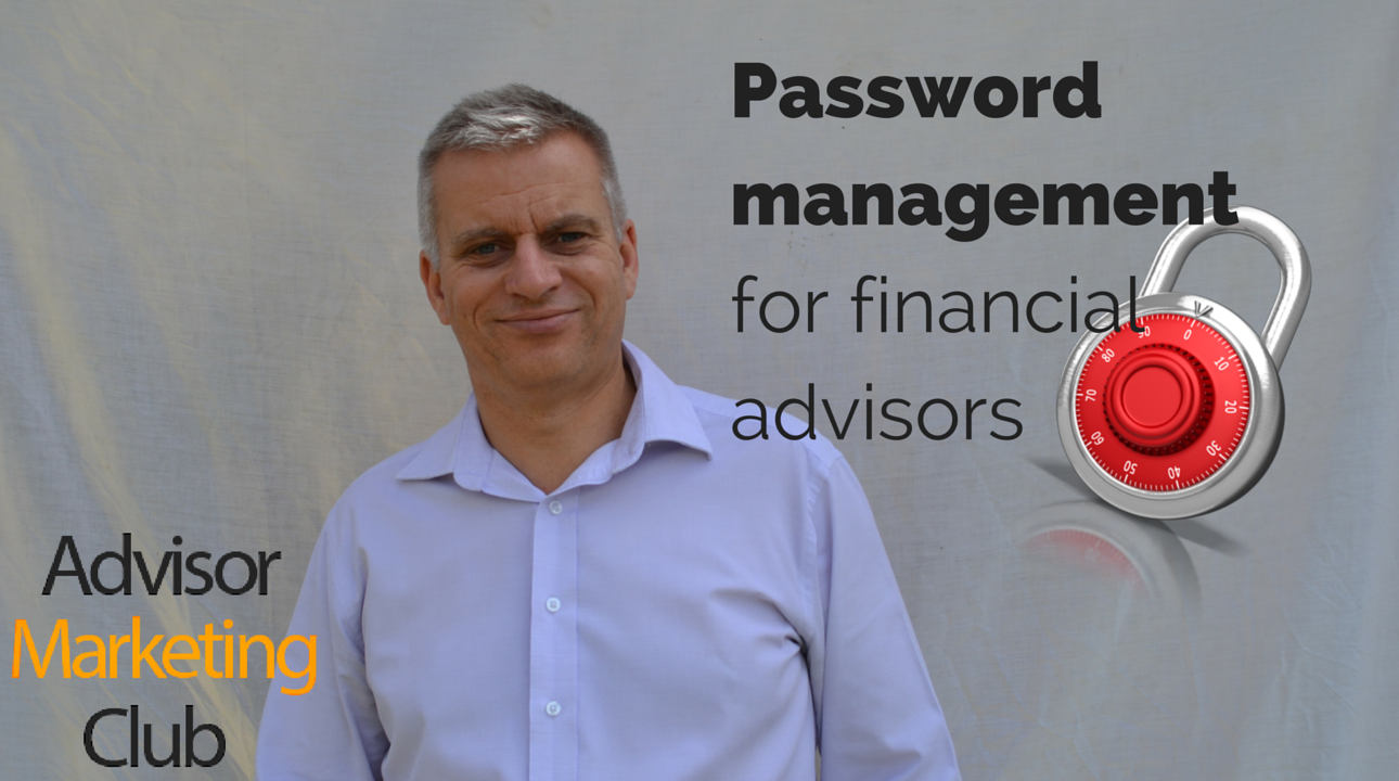 Password Management For Financial Advisors